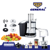 آبمیوه گیری و غذاساز 20کاره جنرال ژاپن مدل GE-9829 General 20-function juicer - Image 4