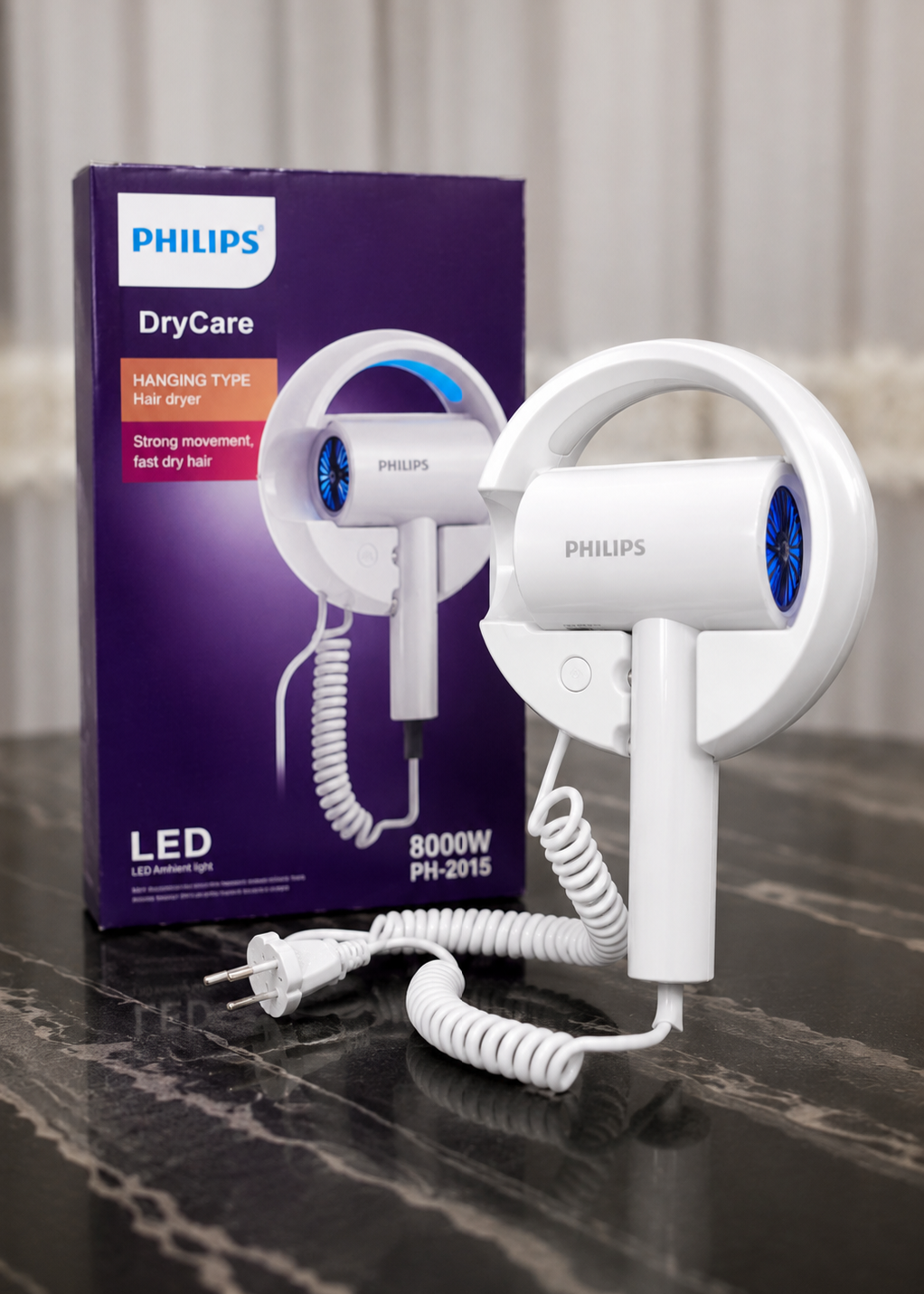 سشوار دیواری فیلیپس Philips DryCare مدل PH-2015